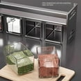 thumbnail image 6 of 3/4/5-Compartment Spice Rack, Kitchen Seasoning Storage Shelf, Spice Organizer, Large Capacity, Rust-Resistant Aluminum, No-Drill Pull-Out Spice Holder, Essential Kitchen Storage Solution, 6 of 7