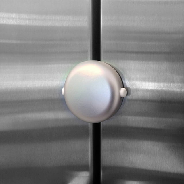 Qdos Verrou Adhésif pour Réfrigérateur/congélateur en Chrome