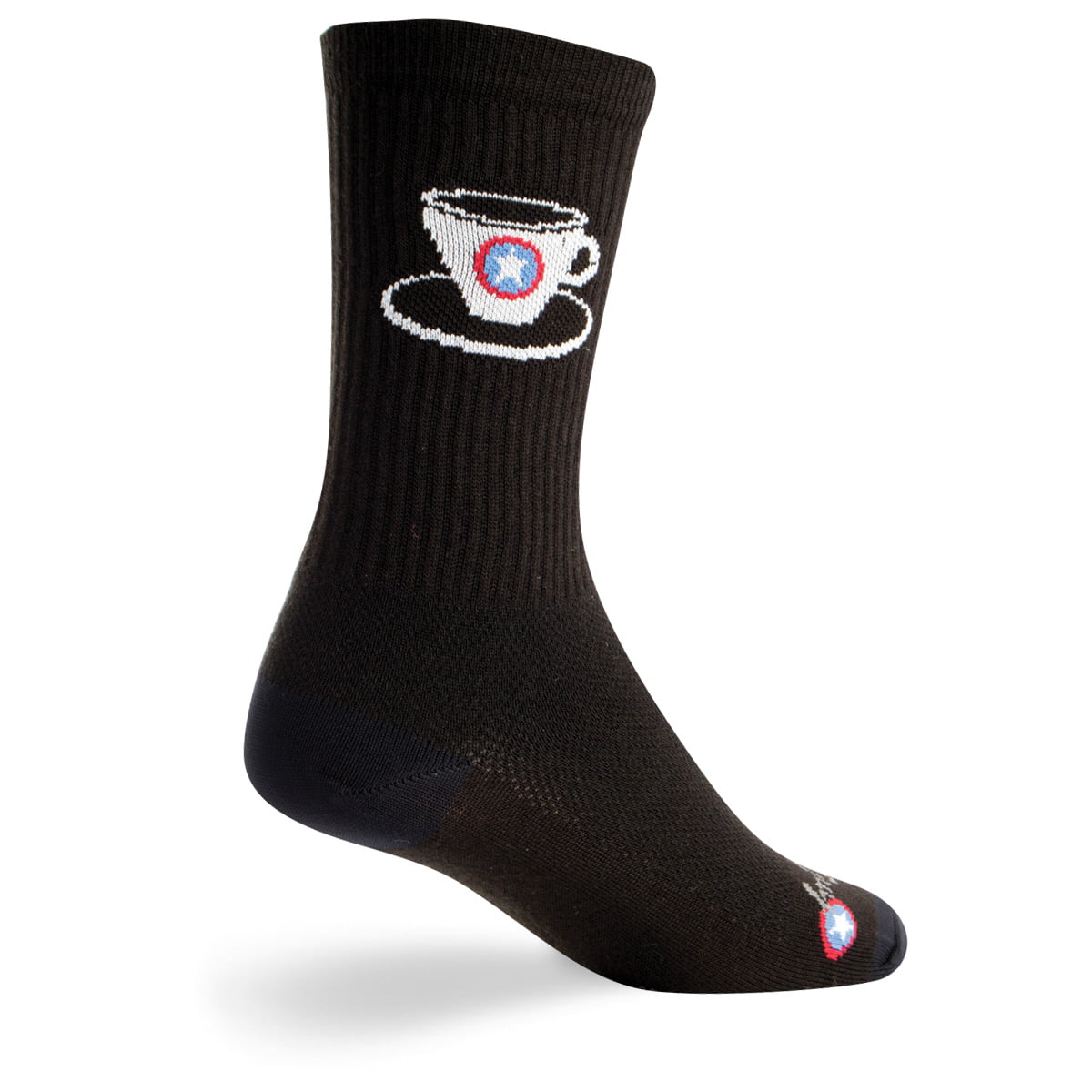 SockGuy Crew 6in Delivery Cycling/Running Socks 