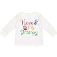 thumbnail image 3 of Inktastic I Love My Grampy Grandchild Boys or Girls Long Sleeve Toddler T-Shirt, 3 of 5