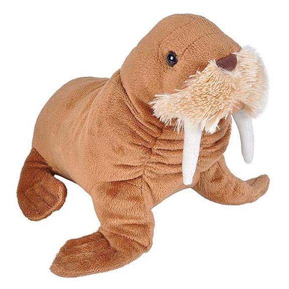Wild Republic Walrus Plush, Stuffed Animal, Plush Toy, Gifts for Kids, Cuddlekins 8 Inches