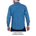 thumbnail image 4 of Camisa de Mezclilla Riders by Lee Manga Larga Para Caballero, Azul Talla G, 4 of 4