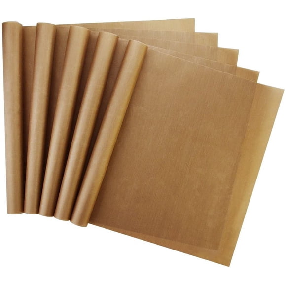 5 Pack Non Stick Teflon Sheet, 16 x 24" PTFE Transfer Sheet Heat Resistant Craft Mat for Heat Press