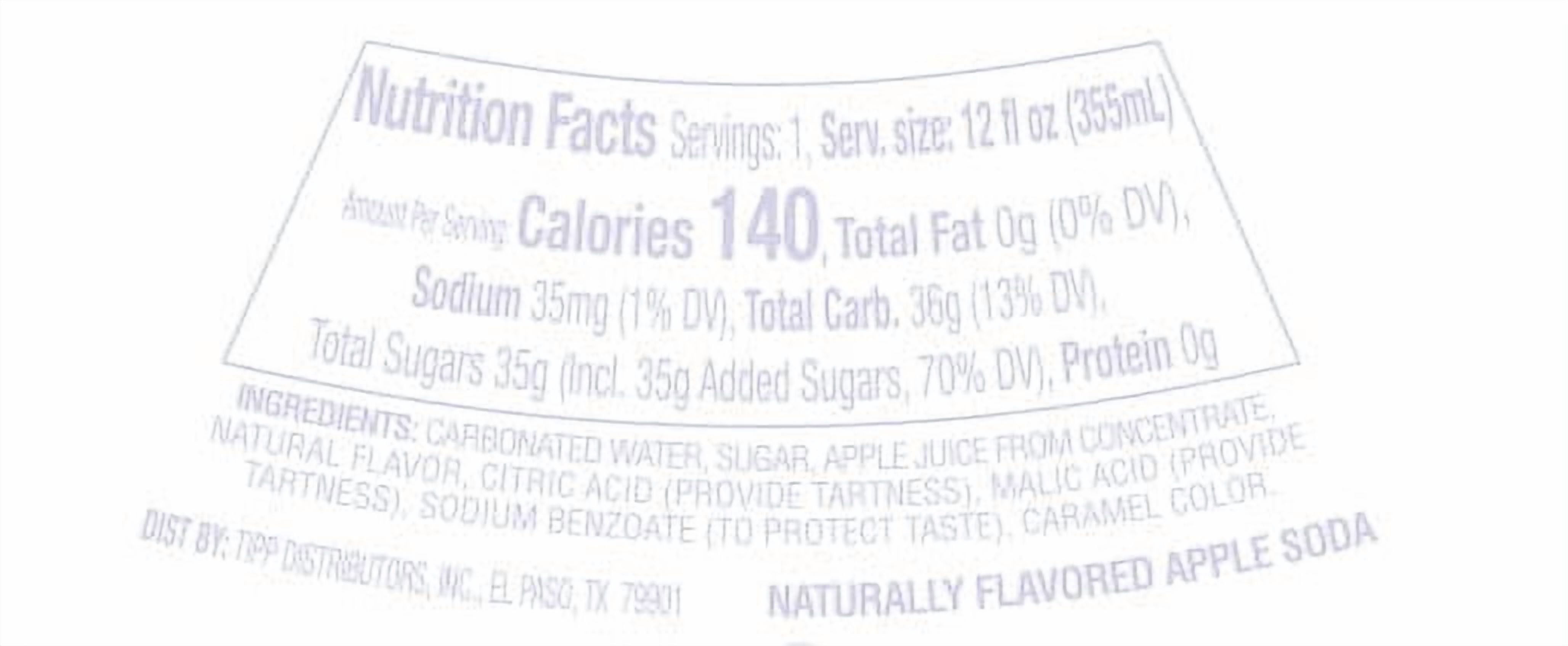 (12 pack) Sidral Mundet Apple Soda, 12 fl oz (355ml) Glass Bottle, 1 Count