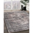 thumbnail image 3 of Ahgly Company Machine Washable Indoor Rectangle Traditional Sandstone Brown Area Rugs, 7' x 10', 3 of 7