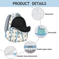 thumbnail image 4 of "Chicken Graphic Laptop Backpack - Spacious & Waterproof School Bag for Teens, Lightweight Bookbag for College, Fashionable & Functional for Students", 4 of 6