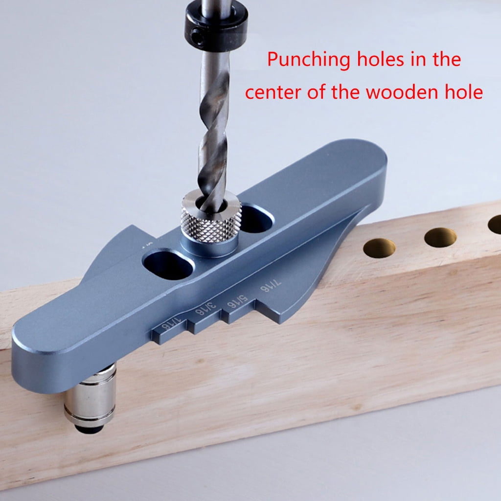 Hole Locator Woodworking Doweling Jig Kits Self-Centering Dowel Device Drill Guide Puncher Locator for Woodworking