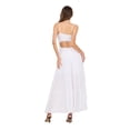 thumbnail image 5 of Forever 21 Women’s Smocked Maxi Dress with Adjustable Spaghetti Straps, Tiered Skirt and Flowing Silhouette for Casual or Dressy Occasions, XS-XL, 5 of 6