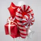 thumbnail image 4 of 3/10 piezas Caja de regalo roja y verde Bastón de Navidad Caramelo Piruleta Globos de aluminio Navidad 2025 Fiesta de Nochevieja Bola de decoración navideña, 4 of 5