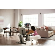 ProForm 325 CSX; Recumbent Exercise Bike with 5” Display, Built-In Tablet Holder, and Fan
