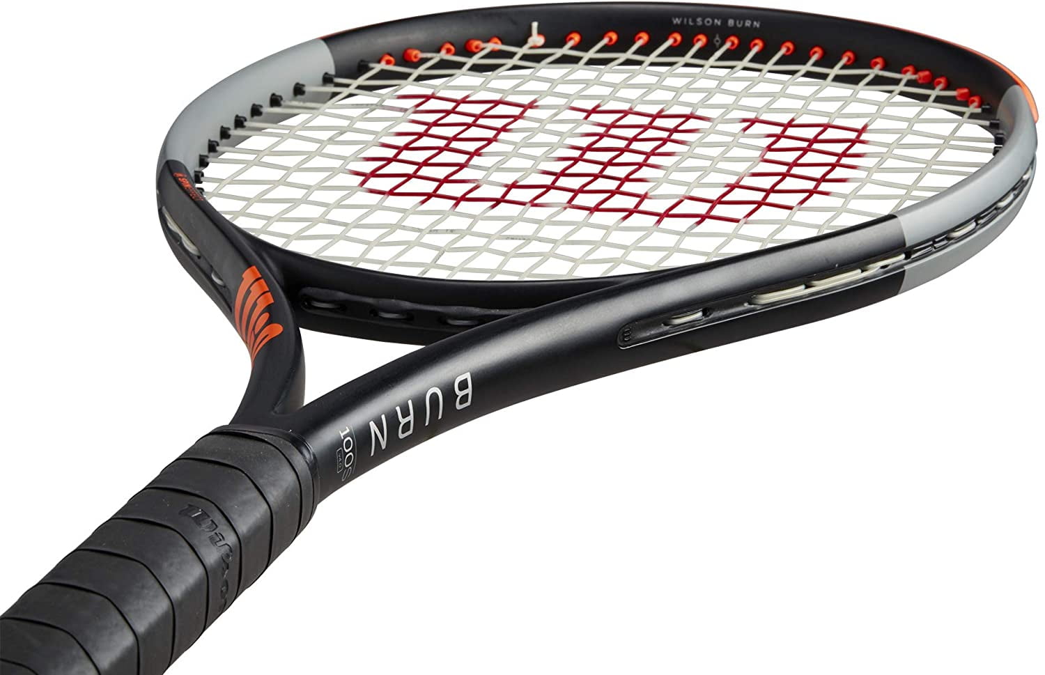 Wilson - WR044811 - Burn 100S v4 Unstrung Tennis Racquet - Grip Size 4 1/2