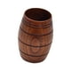 thumbnail image 4 of Jarra de cerveza de madera Taza de madera Simple Creativa Clásica Resistente Taza de té en forma de barril para leche Bebidas frías o calientes Inicio L sin asa, 4 of 8