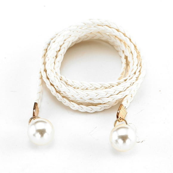 jovati Womens Dress Belt Womens Belt Style Candy Colors Rope Braid Belt Female Belt For Dress