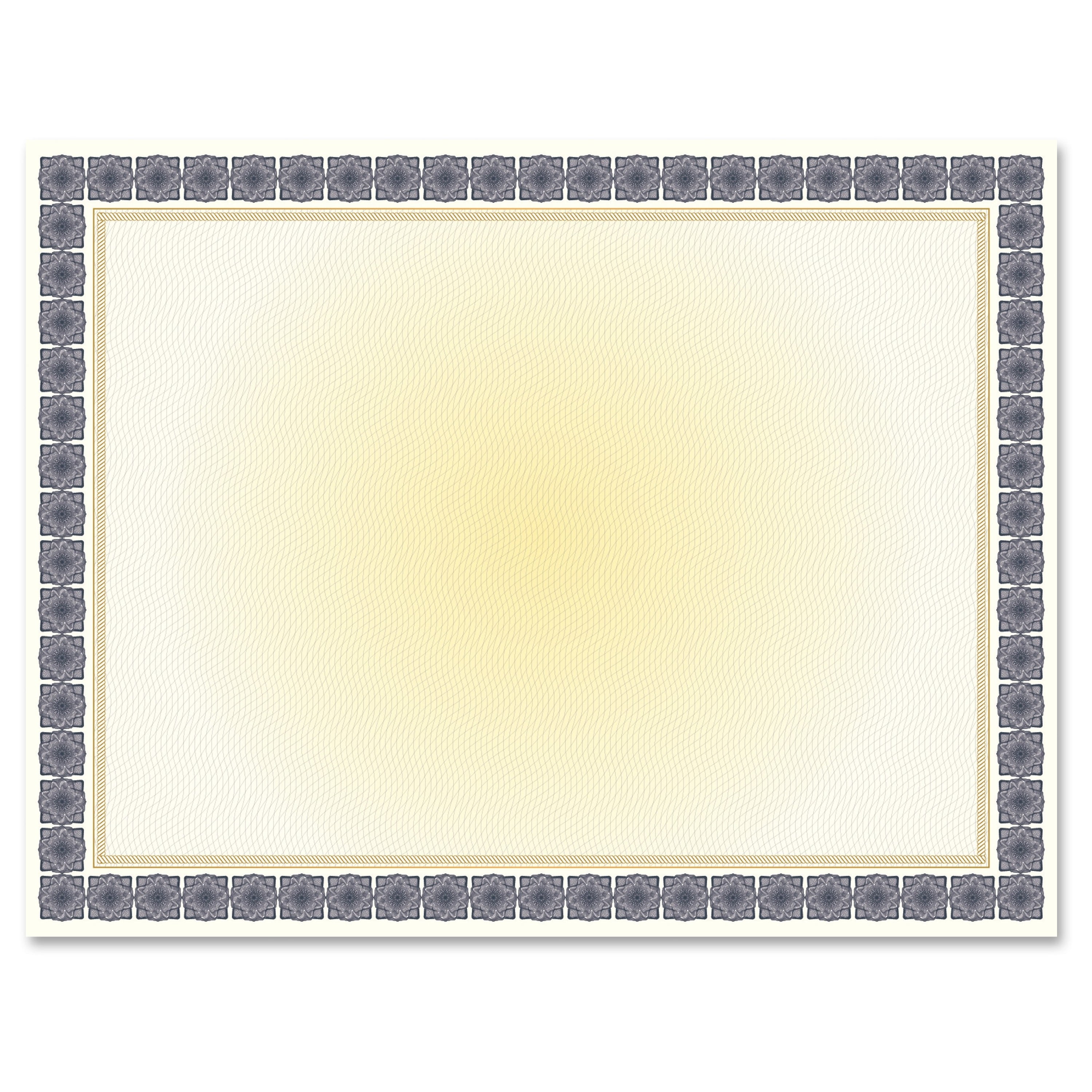 Geographics Geographics Award Certificates Burgundy Gold Foil PK per