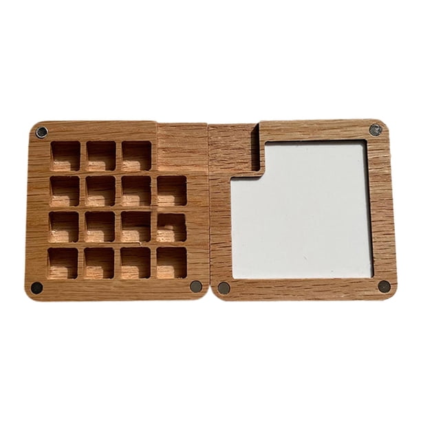 Paleta de pintura Suministros de arte para pintar Pintura acrílica para proyectos escolares Roble 15 Rejillas