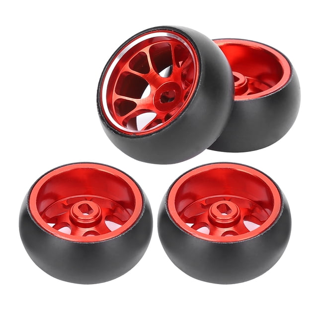 Control remoto de Metal Rueda Hub Drift Neumáticos Reemplazo para Wltoys k969 1/28 RC Coche