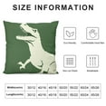 thumbnail image 5 of Nawypu  Dinosaur Rawr Means I Love You Home Decorative Throw Pillow Cover Set of  Inspirational Quote Cushion Case for Boy Kid, Bedroom Nursery Sofa Couch Decor Dino Baby Shower Decoration, 5 of 5