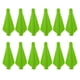 thumbnail image 2 of Juego de 12 plumas de flecha de 5 colores para caza con arco y flechas. Verde, 2 of 9