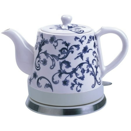 

FixtureDisplays® Ceramic Electric Kettle Water Boiler Tea Maker15001 15001NEW