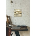 thumbnail image 2 of Epic Art 'Gold Streak' by Albena Hristova, Acrylic Glass Wall Art, 12"x12", 2 of 2