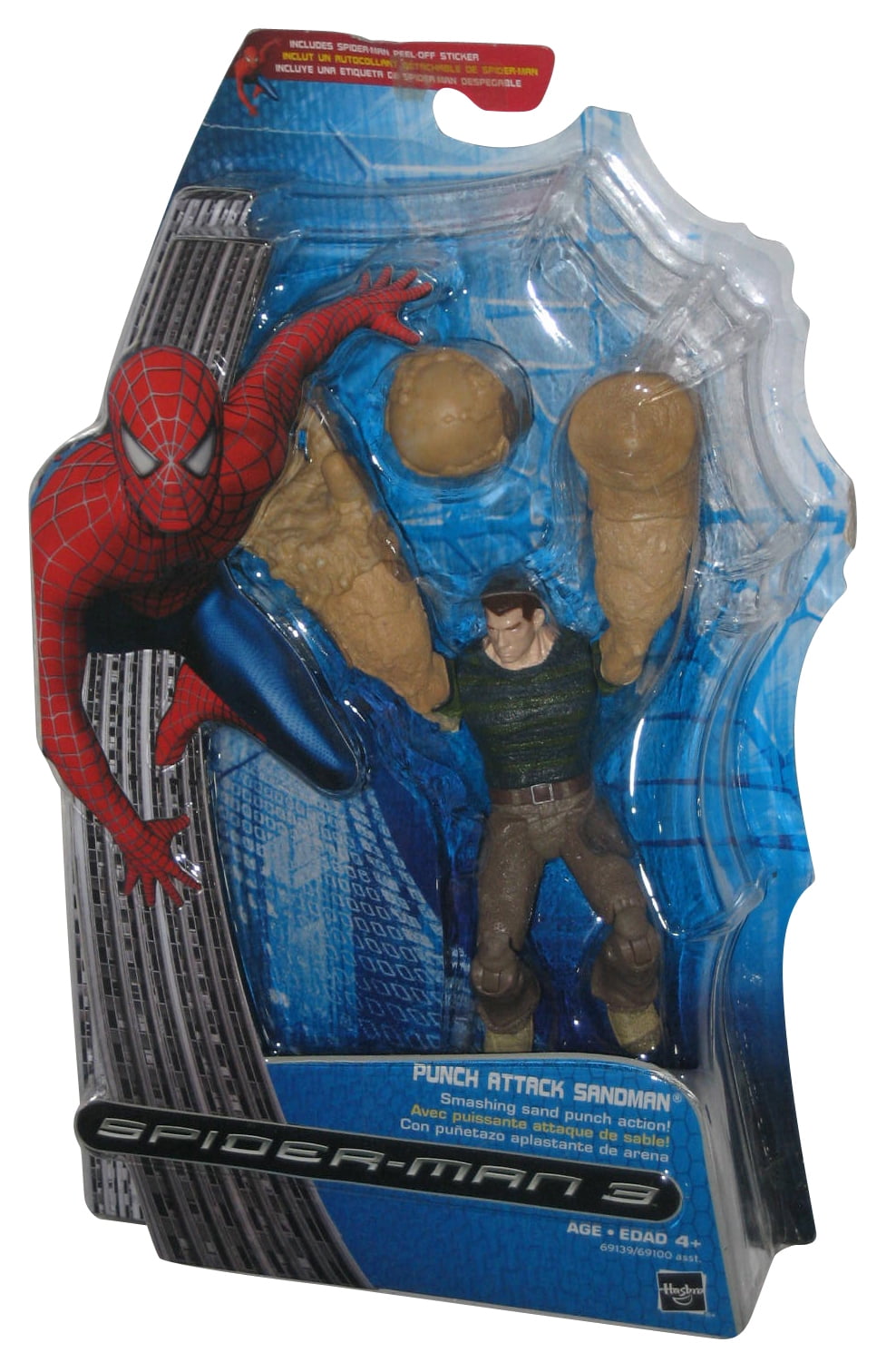 Hasbro 69139 Spider-man 3 Movie Punch Attack Sandman for sale online 