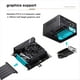 thumbnail image 3 of Caja PC NV10 Mini ITX, Soporte para Fuente de Alimentación Flexible 1U, Capacidad de 4,5 L, Diseño Compacto y Elegante, Color Negro, 3 of 5