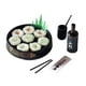 thumbnail image 1 of Juguete de comida para casa de muñecas para niños - Juguete educativo temprano - Juego de comida en miniatura dorado, 1 of 9
