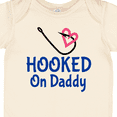 thumbnail image 4 of Inktastic Fishing Hooked on Daddy Boys or Girls Baby Bodysuit, 4 of 5