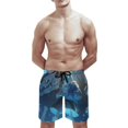 thumbnail image 6 of Undertale Sans Mens Board Shorts Quick Dry Swim Trunk Lightweight Soft Swimsuit Bathing Suit for Boys S, 6 of 8