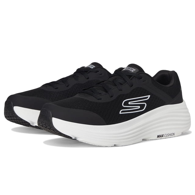 Zapatillas deportivas Skechers Max Cushioning Endeavour para hombre, negras, 12,5