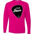 thumbnail image 3 of Inktastic Pick Jesus Christian Long Sleeve T-Shirt, 3 of 5