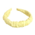 thumbnail image 1 of Diadema de algodón, diadema de color caramelo de primavera, horquilla simple de color sólido salvaje, 1 of 5