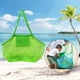 thumbnail image 4 of 3 bolsas de playa de malla para arena para , bolsa de juguetes, almacenamiento portátil y ligero Hugo bolsos de playa de malla, 4 of 10