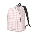 thumbnail image 2 of Balery Checkboard Vintage Canvas Backpack for Men and Women - Large Capacity, Durable Travel Laptop Bag for School, Work, Hiking, and Outdoor Activities, 2 of 7