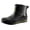 Yellow, variant on Men’s Fashion Ankle Rubber Rain Boots, Waterproof Non-Slip All Season Slip On Work & Fishing Footwear for Outdoor Muddy Wet Conditions Yellow 7.5