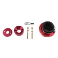 thumbnail image 4 of LOVIVER 45mm Air avec Adaptateur pour Vélo de Poche 23 33 43 49 Rouge, 4 of 7