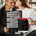 thumbnail image 2 of Price cut 100 Date Ideas Scratch Off Poster, Couples Dating Night Ideas, Dating Night Games, Couple Gift Ideas - Anniversary And Valentine's Day Gift, 2 of 5