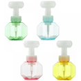 thumbnail image 5 of Cleance Sale!!300Ml Liquid Soap Dispenser Flower Shape Foam Foaming Pump Empty Bottle Plastic Clear Bottle Shower Gel Foam Pump Bottle, 5 of 6