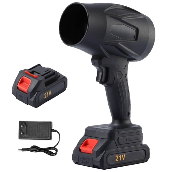 Cordless Leaf Blower Variable Speed,21V Lightweight Handheld Blower with 1 Pack Batteries,for Yard,Patio,Car Drying,Snow,Garage,Deck Cleaning & Blowing Drying
