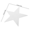 thumbnail image 2 of Shisuyan 48pcs Star Cutout Paper Stars For Bulletin Board Decorations Cutout For Classroom Wall Party Supplies Diy Craft And Creative Drawing Projects, 2 of 8