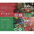 thumbnail image 6 of Gilbin Indoor Outdoor Multicolor Musical Christmas Lights, 25 Songs, 8 Function Chaser, Green Wire, 26 Ft, 6 of 9