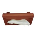 thumbnail image 4 of Advancent Caja de almacenamiento de pañuelos para parasol de coche, caja de decoración Universal, organizador, servilletero, impermeable, Type2 NO2, 4 of 6