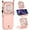Pink, variant on Allxin Portable Handheld Personal Necklace Fan Foldable Mini Quiet USB Rechargeable Fan With Mobile phone bracket function, 3000mAh Power Bank Hands Free Necklace Fans