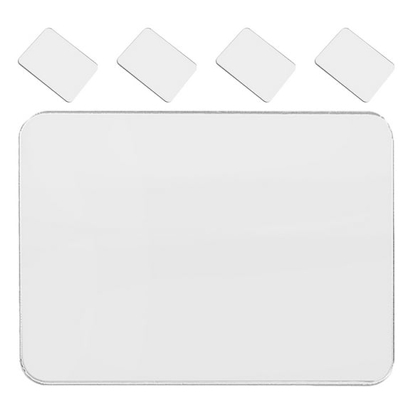 Raindrops 5Pcs Acrylic Sticker for Phone Case Mirror for Women On the Go Touch Ups
