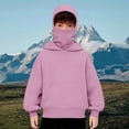 thumbnail image 2 of Nwiuh Girls Hoodie Trendy Cute Hooded Sweatshirt with Pocket Baggy Kids Pullover Winter 2026 Back to School Clothes Teens (Pink, 10-11 Years), 2 of 8