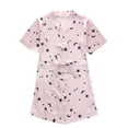 thumbnail image 2 of LYMAYTER 1-7Y Toddler Girls Silky Satin Kimono Robes Kids Baby Floral Short Bathrobes for Wedding Birthday Party Spa, 2 of 10