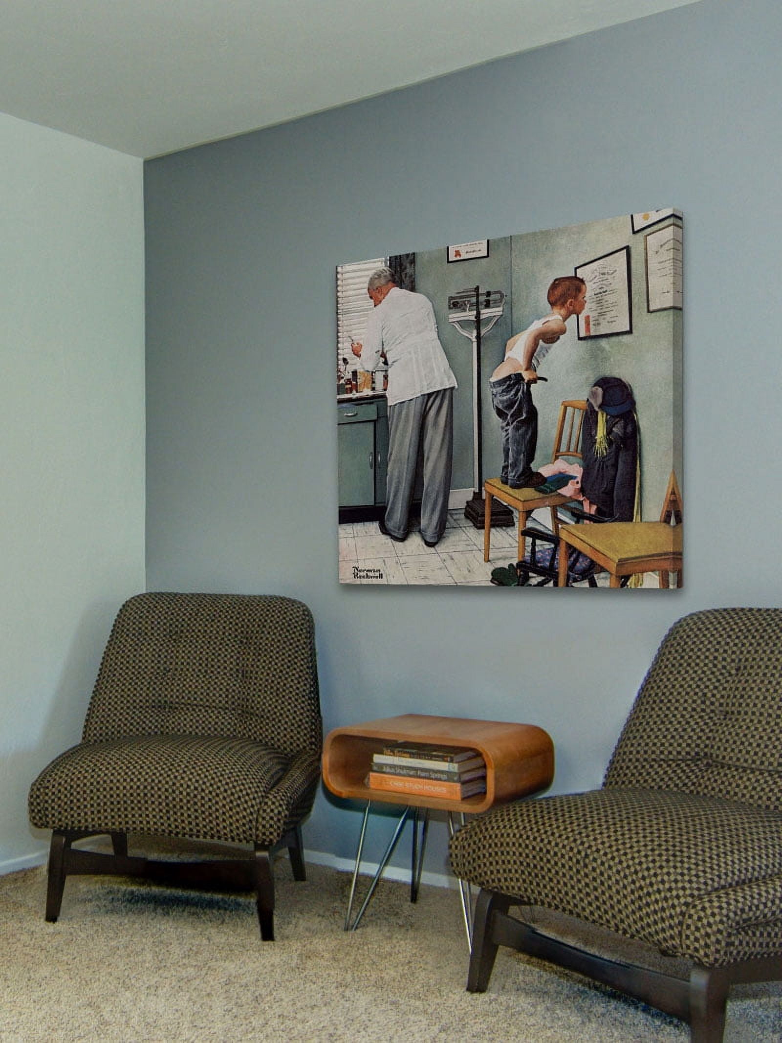 Marmont Hill Before the Shot by Norman Rockwell Canvas Wall Art