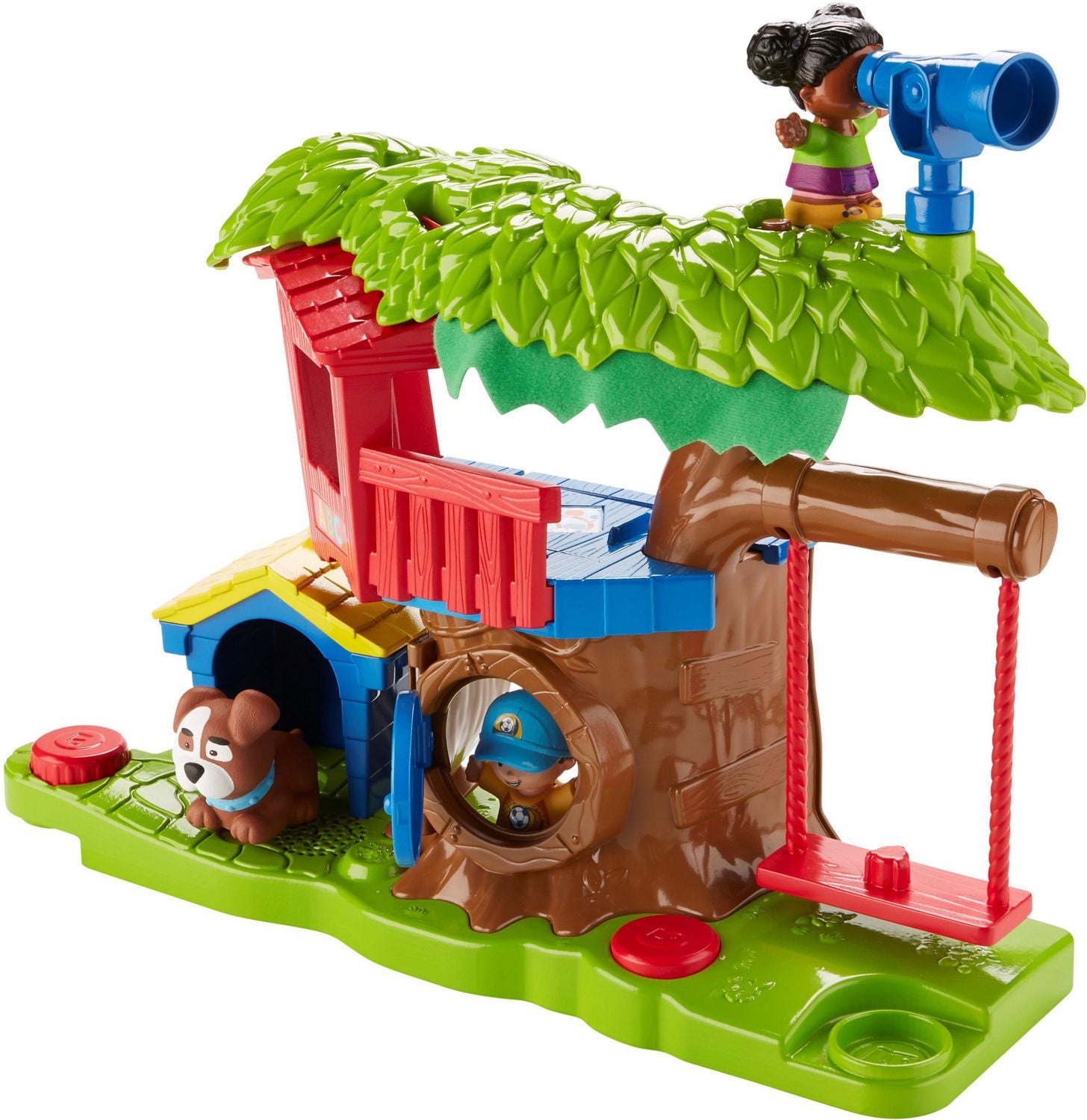 Fisher-Price Little People Swing & Share Treehouse - English Edition