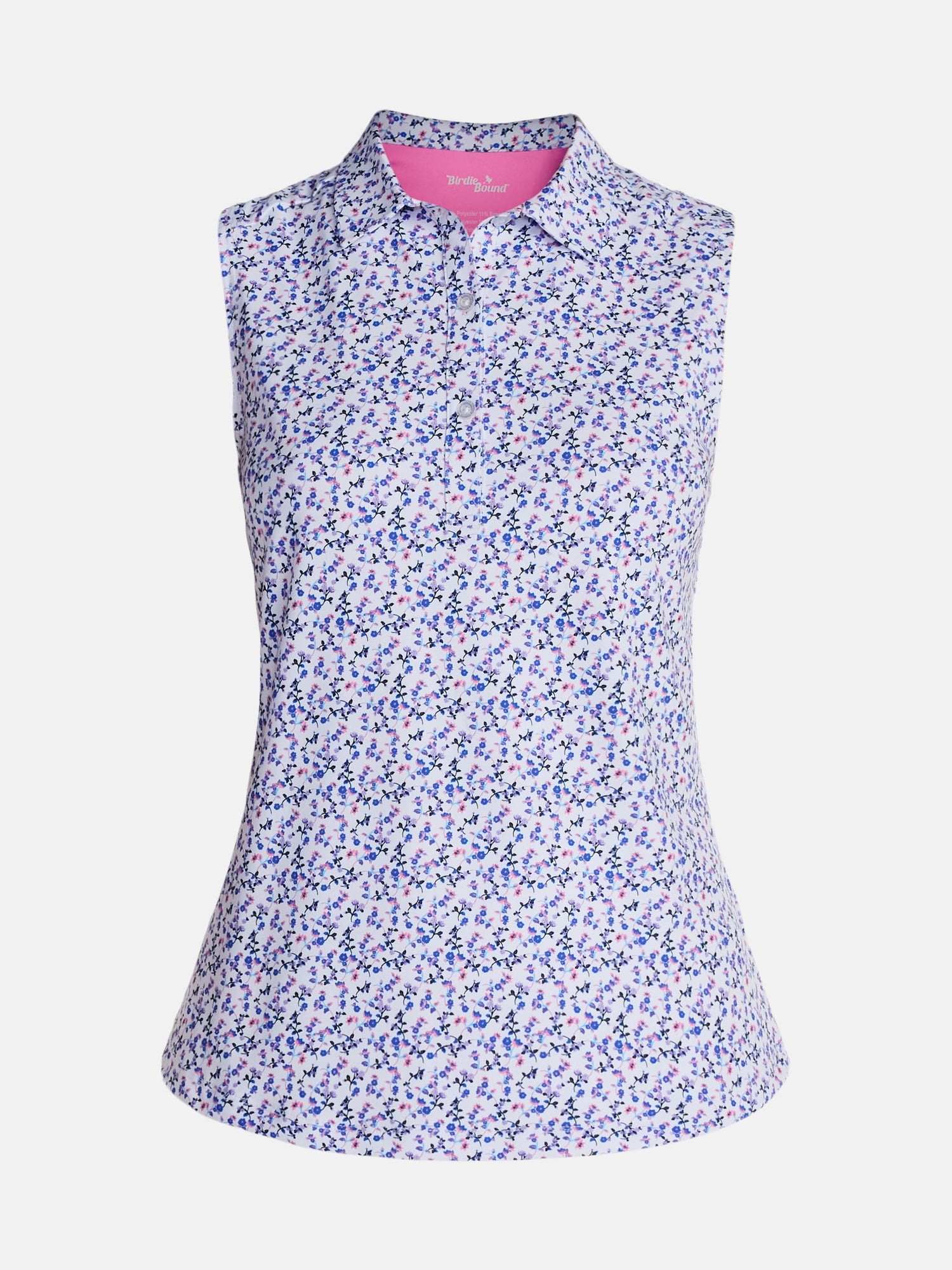 Birdie Bound Women's Gemma Sleeveless Golf Polo Shirt, Sizes XS-XXXL