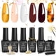 thumbnail image 1 of Set de esmaltes de uñas en gel Beetles Amber Attraction con gel floreciente, 1 of 7